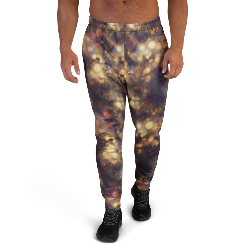 Amber Afterglow on Men's Joggers — Front
