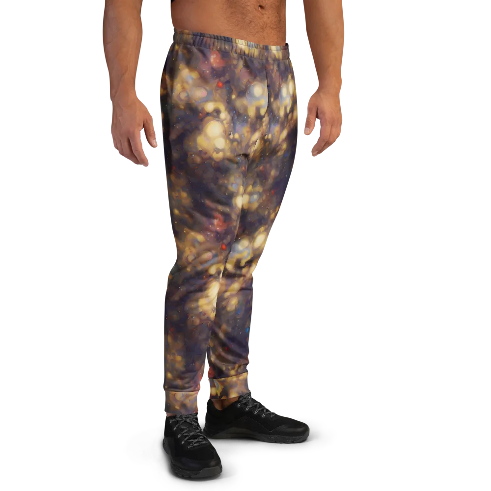 Amber Afterglow on Men's Joggers — Right