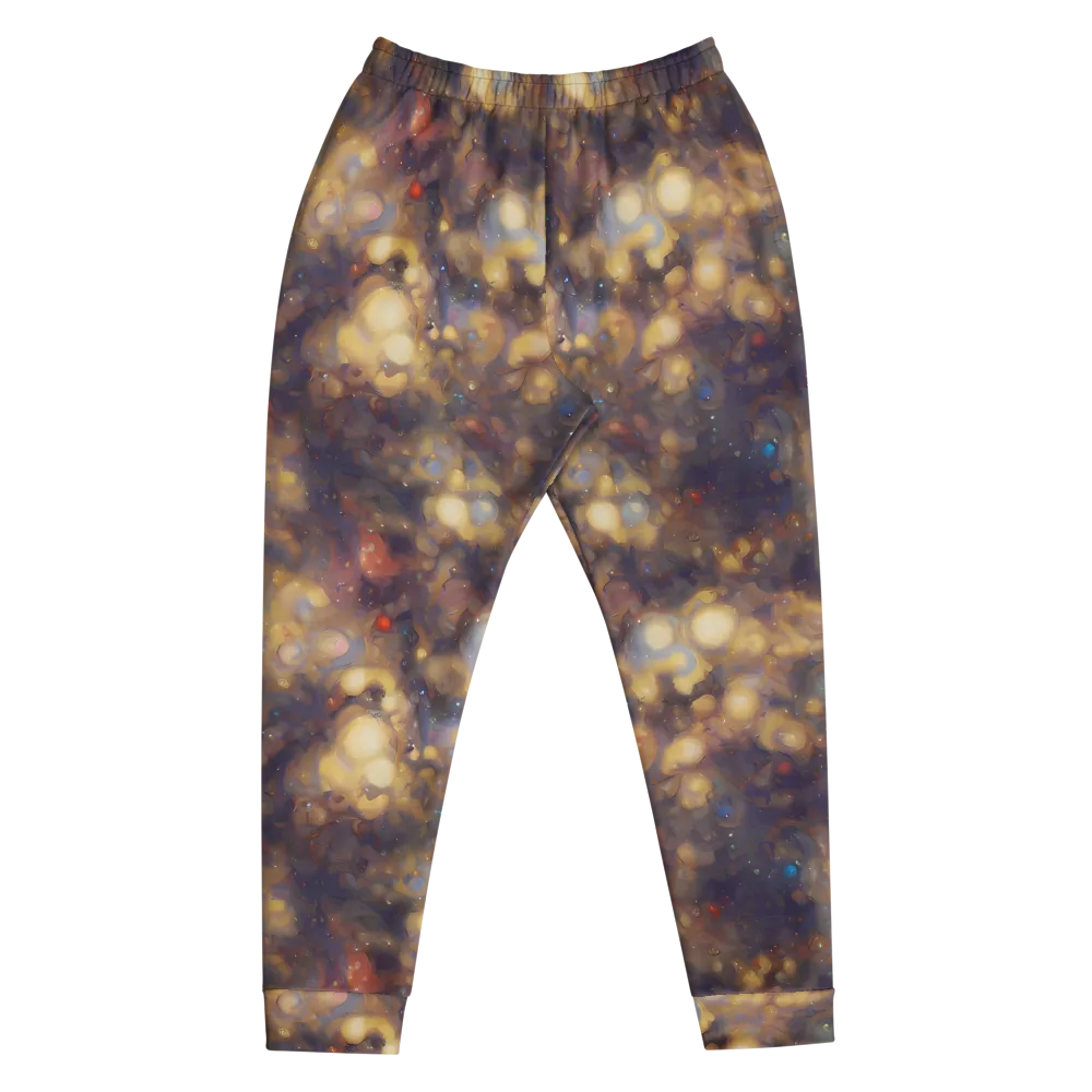 Amber Afterglow on Men's Joggers — Front