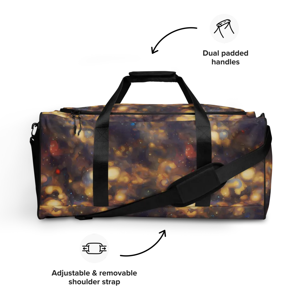 Amber Afterglow on Duffle Bag — Front