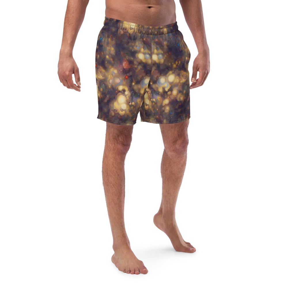 Amber Afterglow on Swim Trunks — Front