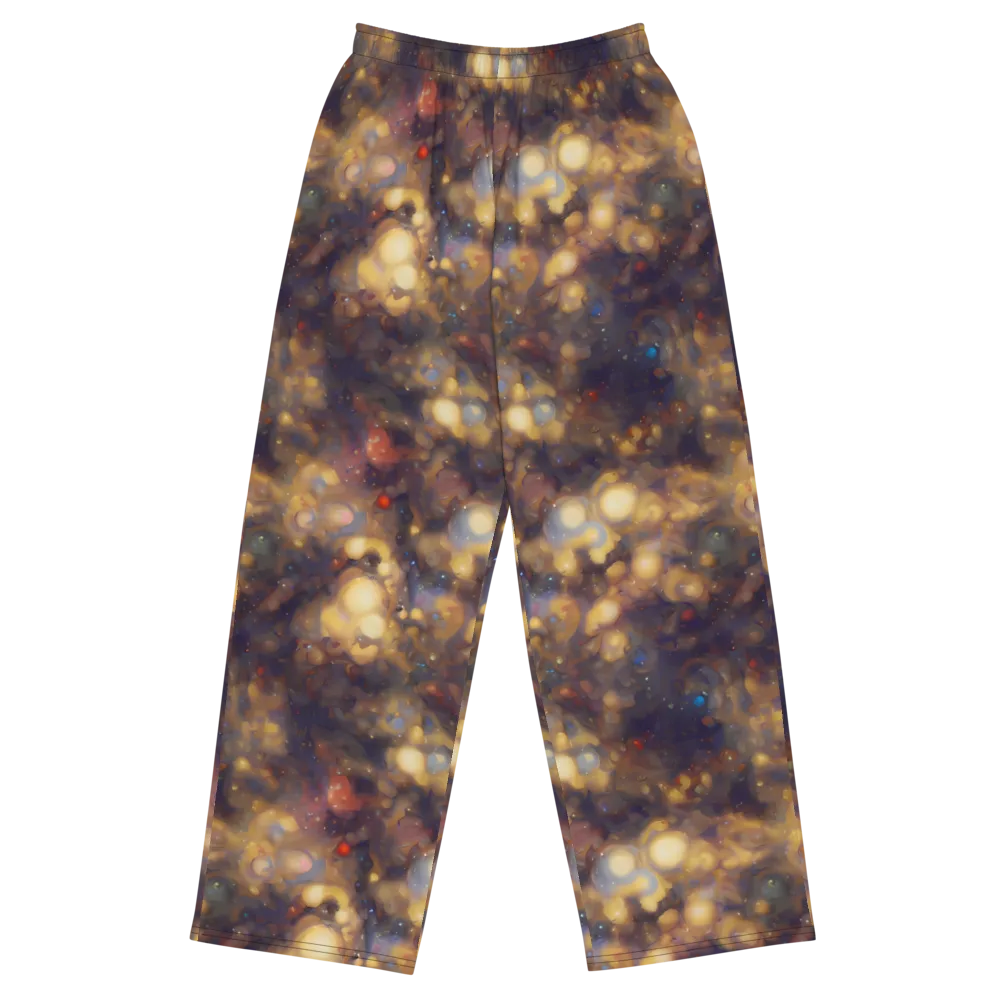 Amber Afterglow on Wide-Leg Pants — Front