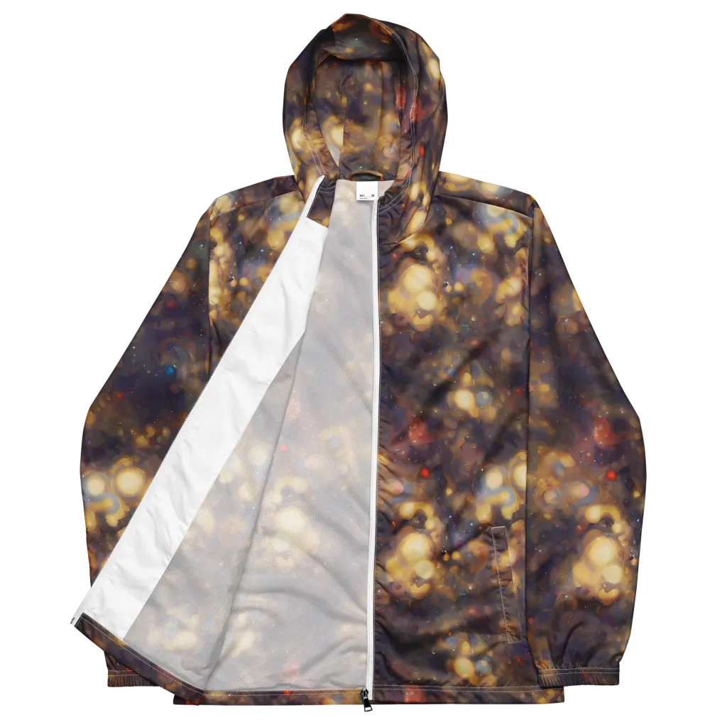 Amber Afterglow on Men's Windbreaker — Front