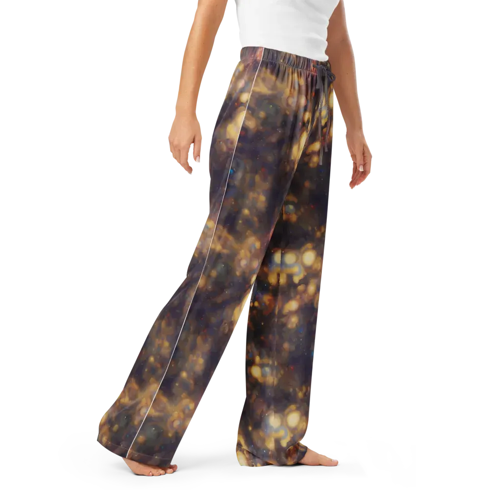 Amber Afterglow on Women's Pajama Pants — Right Front