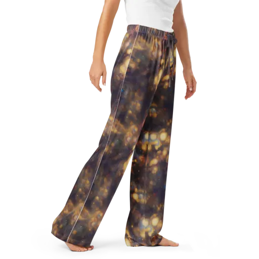 Amber Afterglow on a Women's Pajama Pants