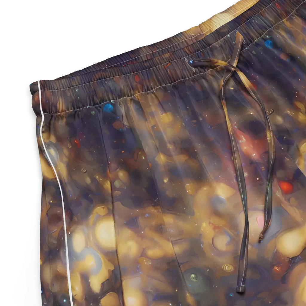 Amber Afterglow on Women's Pajama Shorts — Product details
