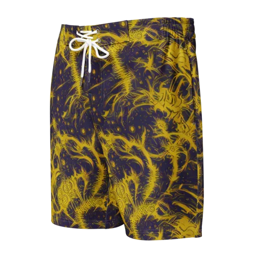 Golden Thornspell on a Men's Board Shorts