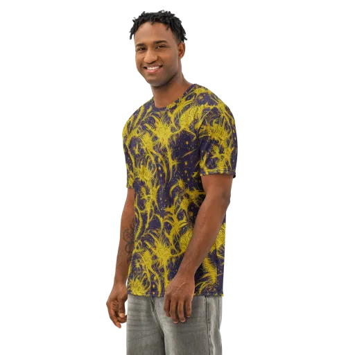 Golden Thornspell on a Men's Cotton Crew Neck T-Shirt