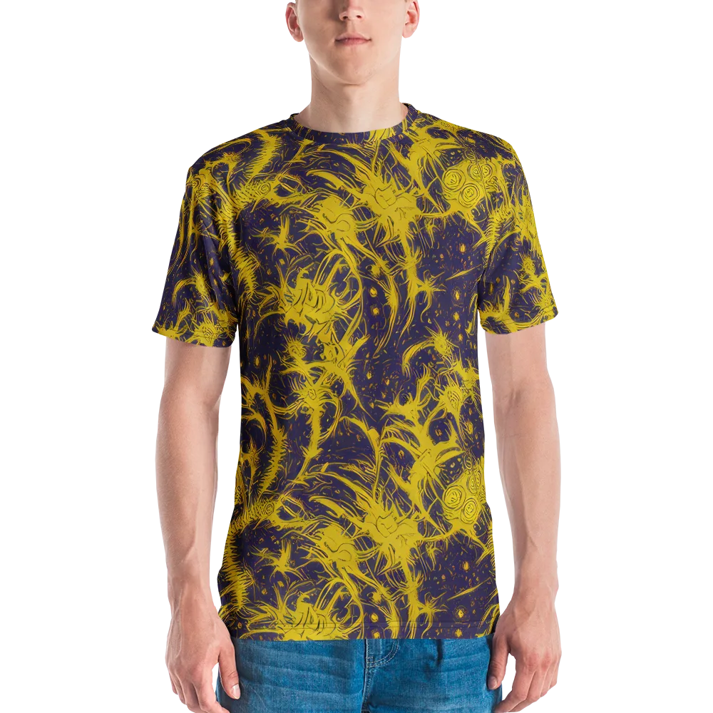 Golden Thornspell on Men's Crew Neck T-Shirt — Front