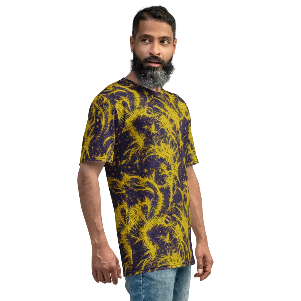 Golden Thornspell on Men's Crew Neck T-Shirt — Right