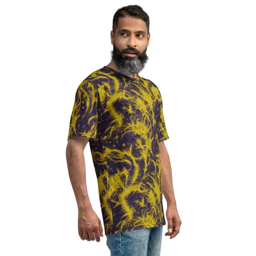 Golden Thornspell on a Men's Crew Neck T-Shirt