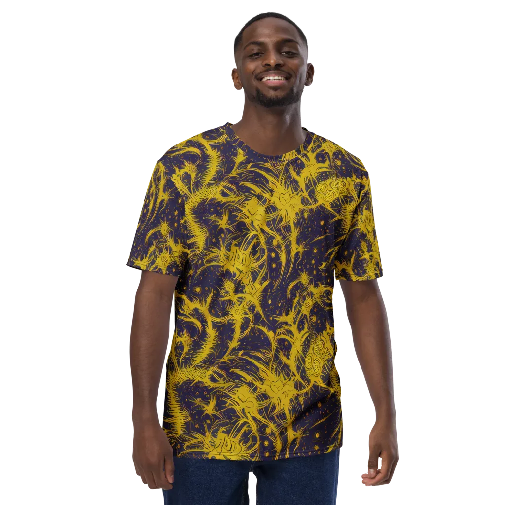 Golden Thornspell on Men's Crew Neck T-Shirt — Front