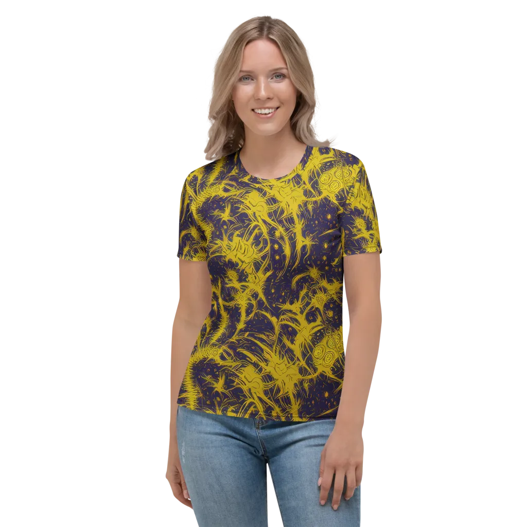 Golden Thornspell on Women's Crew Neck T-Shirt — Front