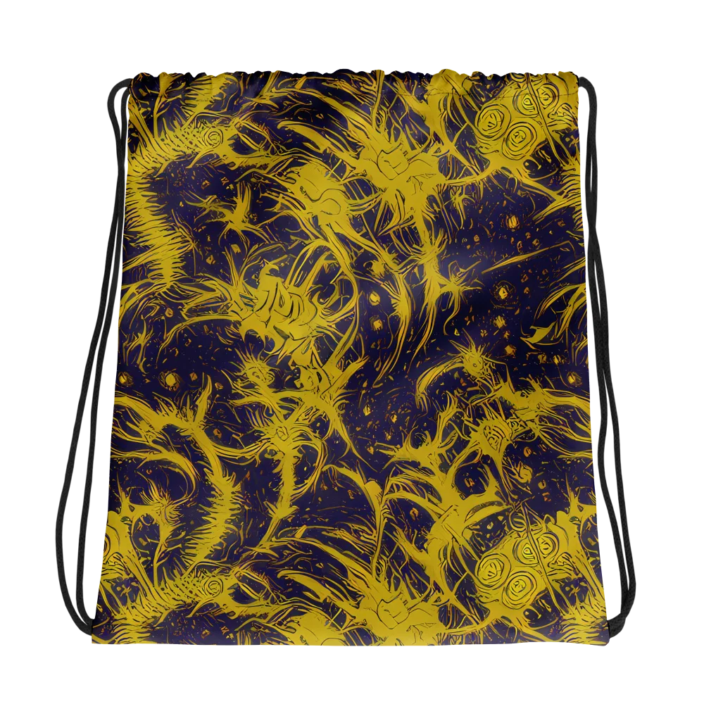 Golden Thornspell on Drawstring Bag — Photo