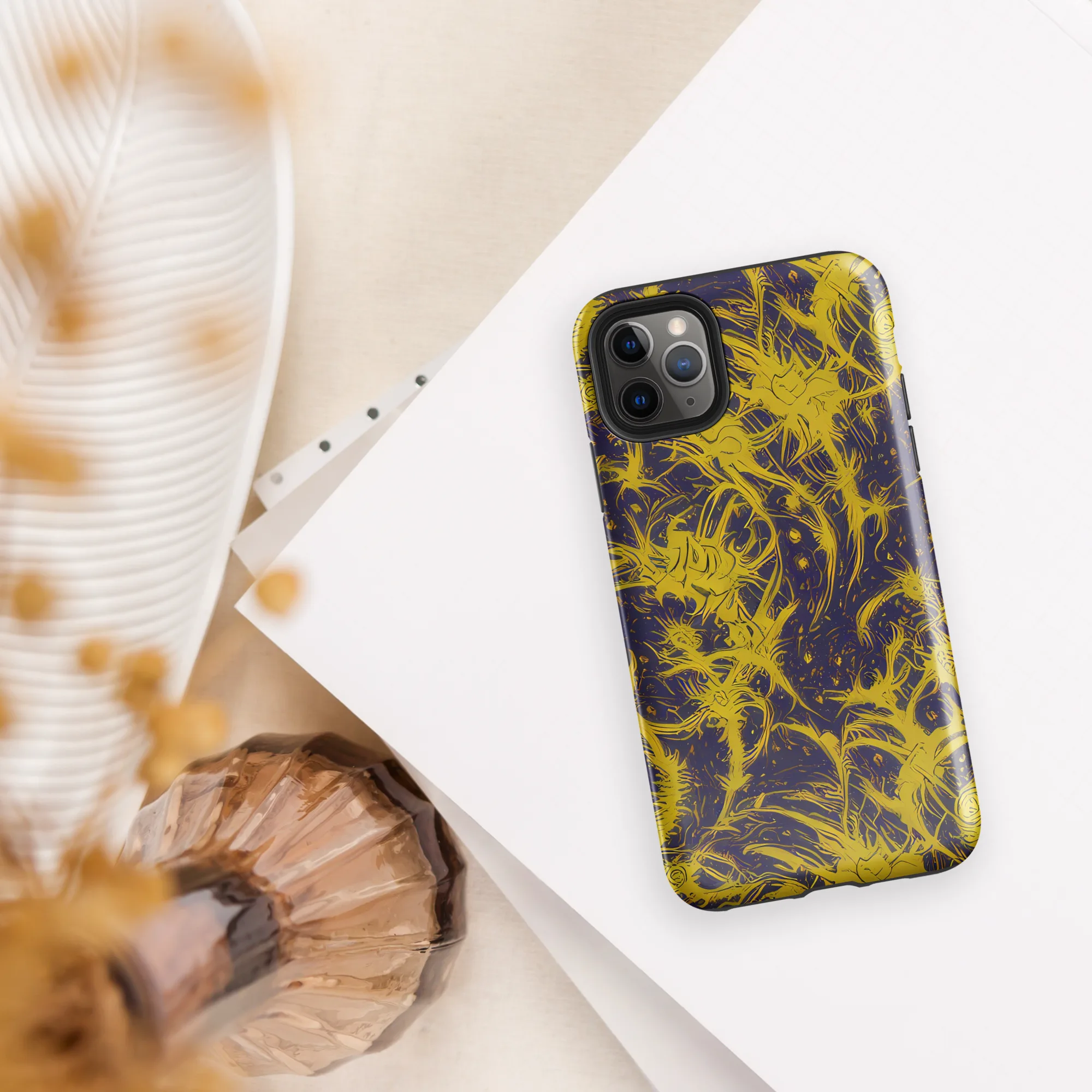 Golden Thornspell on Tough Case for iPhone® — Front