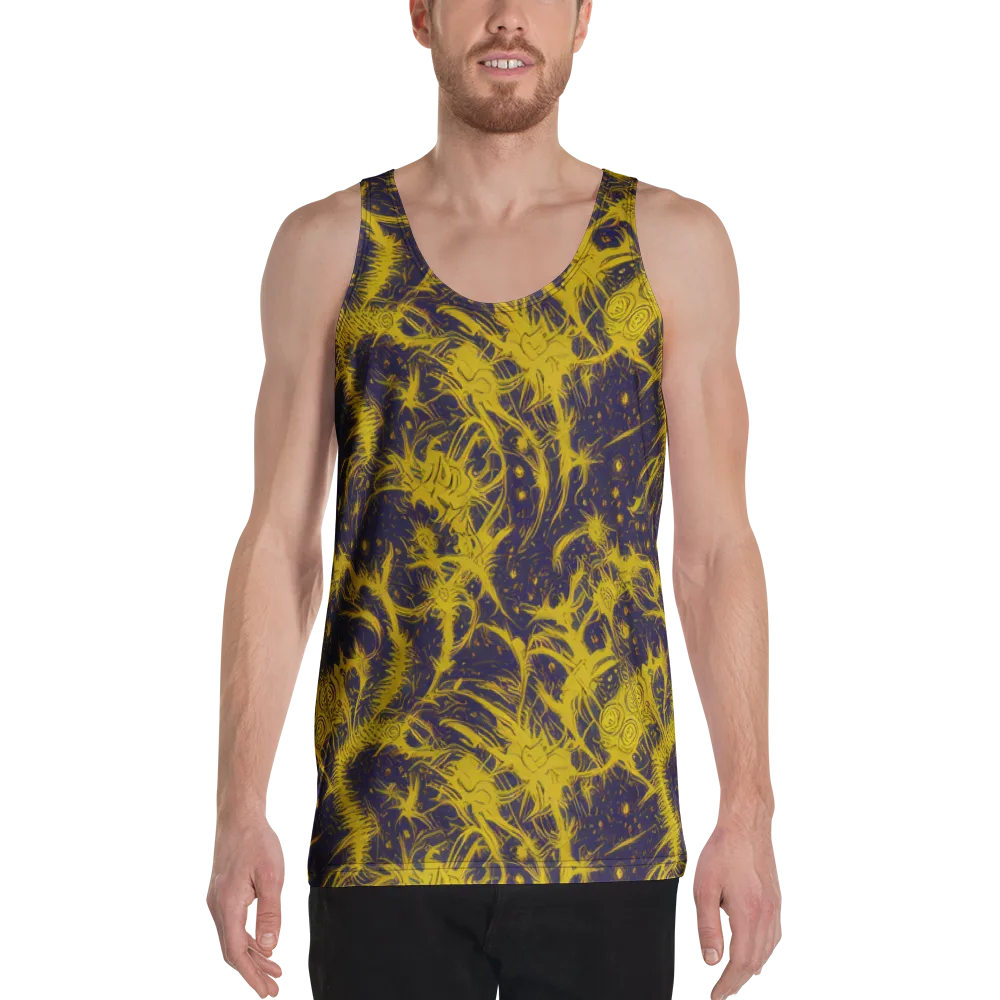 Golden Thornspell on Men's Tank Top — Front