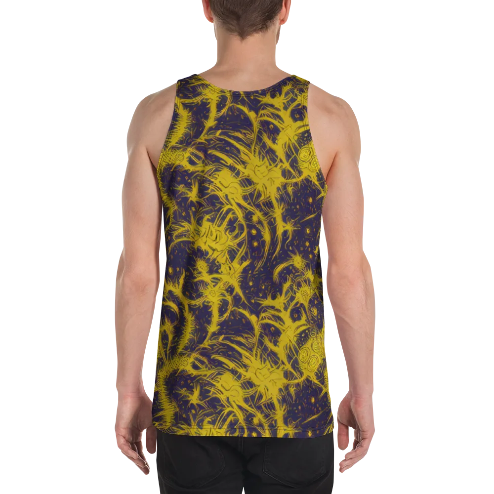 Golden Thornspell on Men's Tank Top — Back