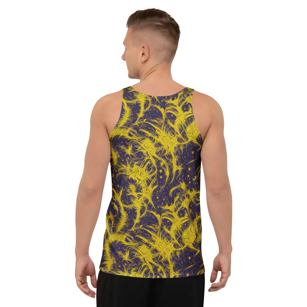 Golden Thornspell on Men's Tank Top — Back