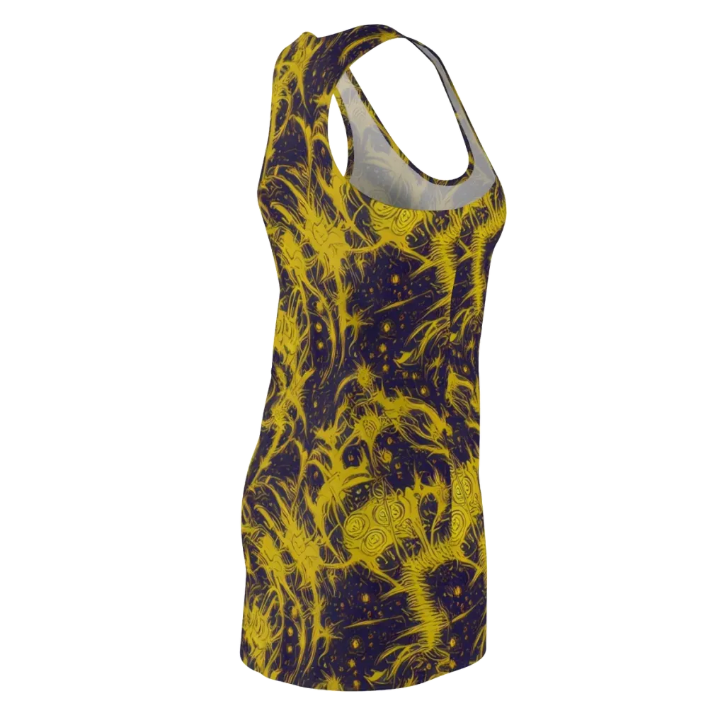 Golden Thornspell on Racerback Dress — Back Side