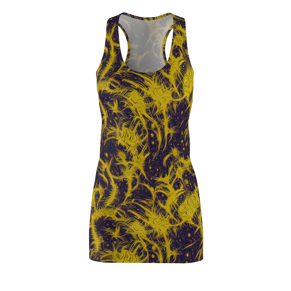 Golden Thornspell on Racerback Dress — Front