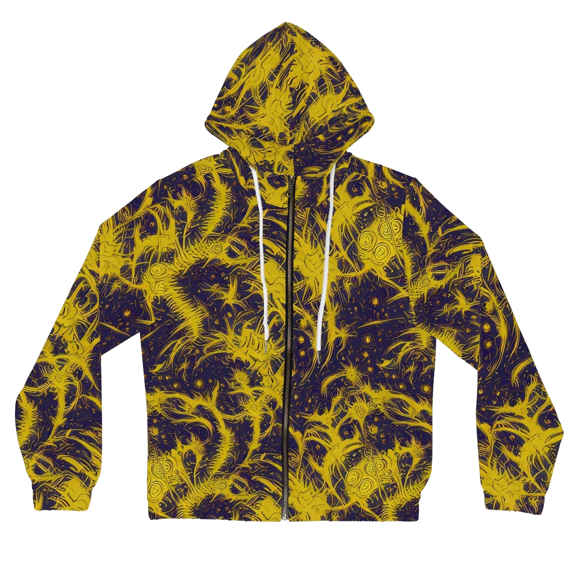 Golden Thornspell on Women's Full-Zip Hoodie — Front