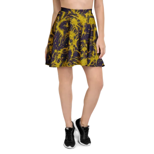 Golden Thornspell on a Skater Skirt