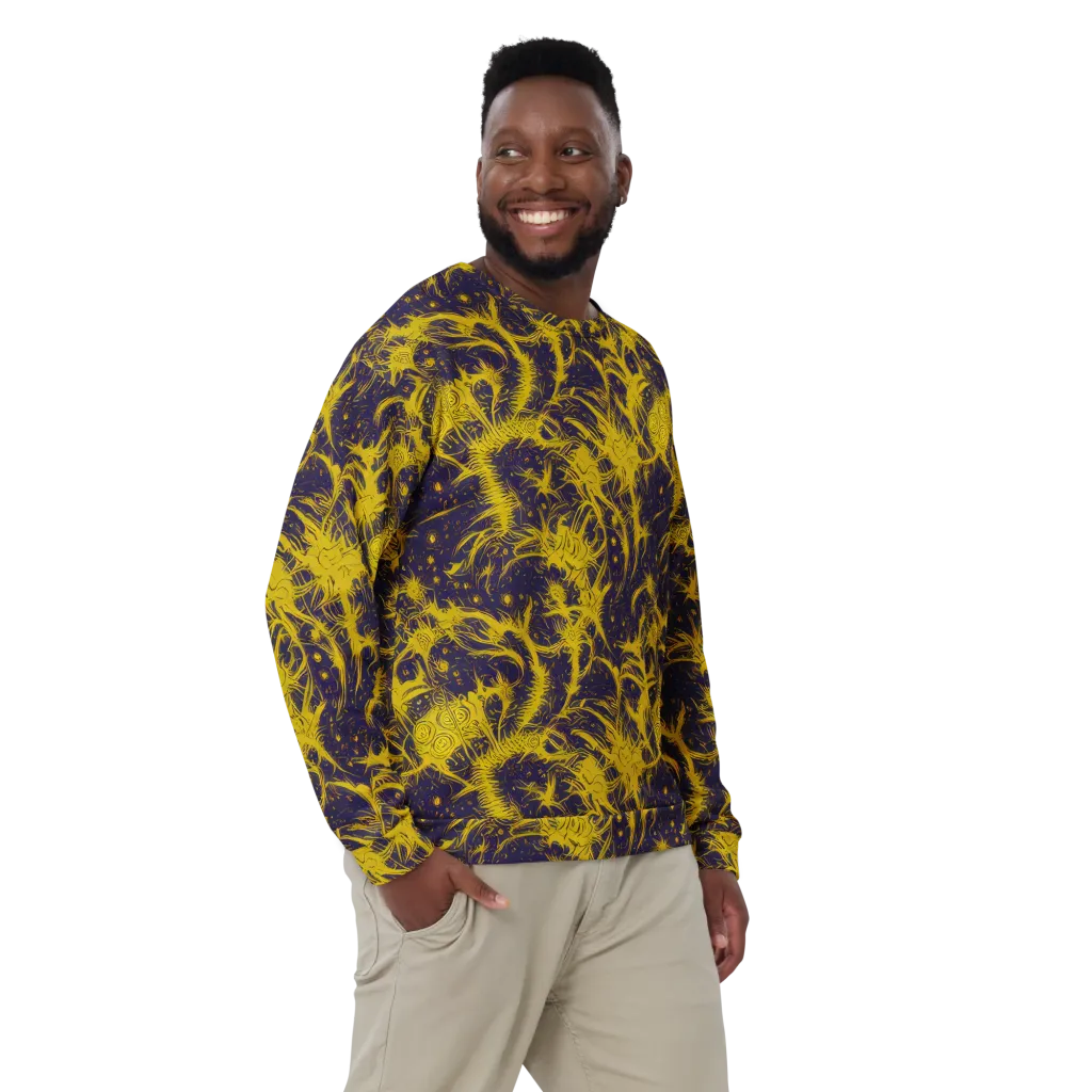 Golden Thornspell on Sweatshirt — Front
