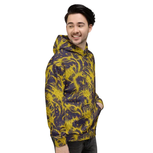 Golden Thornspell on a Hoodie