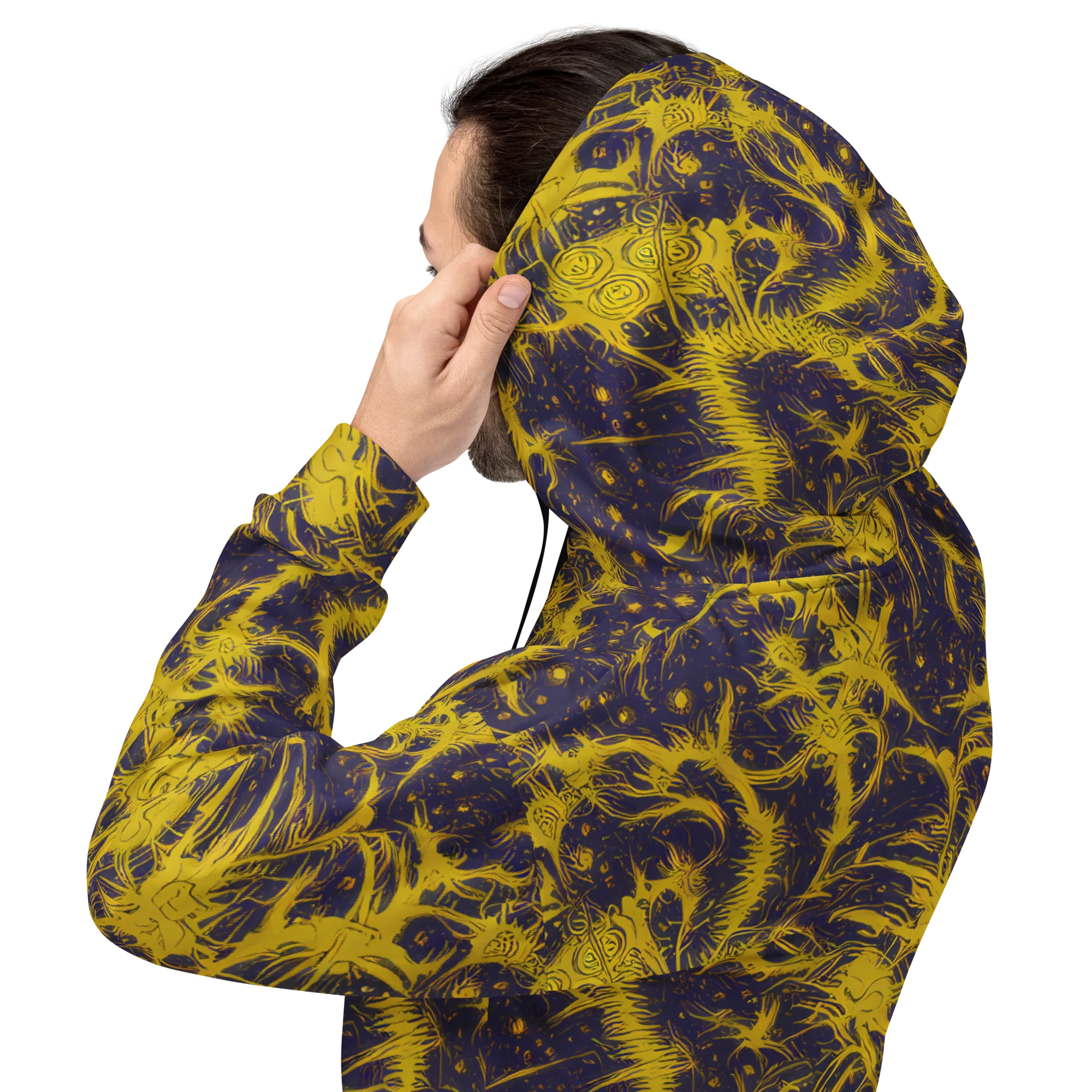 Golden Thornspell on Hoodie — Back