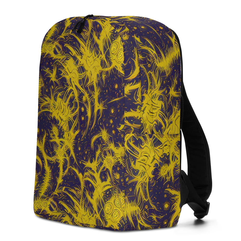 Golden Thornspell on Minimalist Backpack — Left