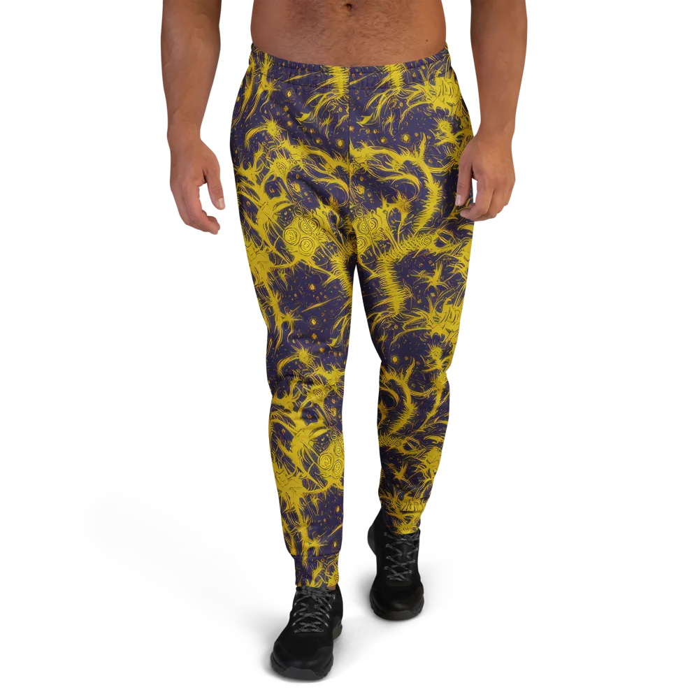 Golden Thornspell on Men's Joggers — Front