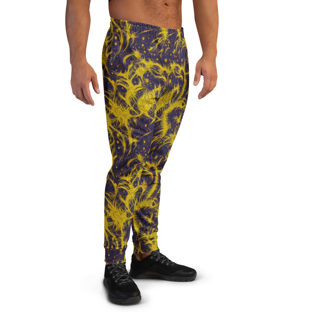 Golden Thornspell on Men's Joggers — Right