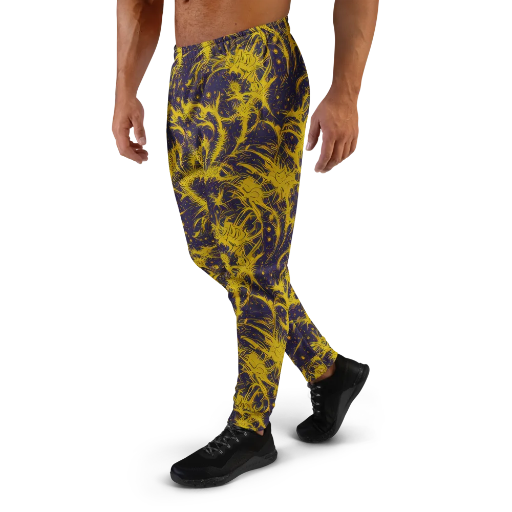 Golden Thornspell on Men's Joggers — Left