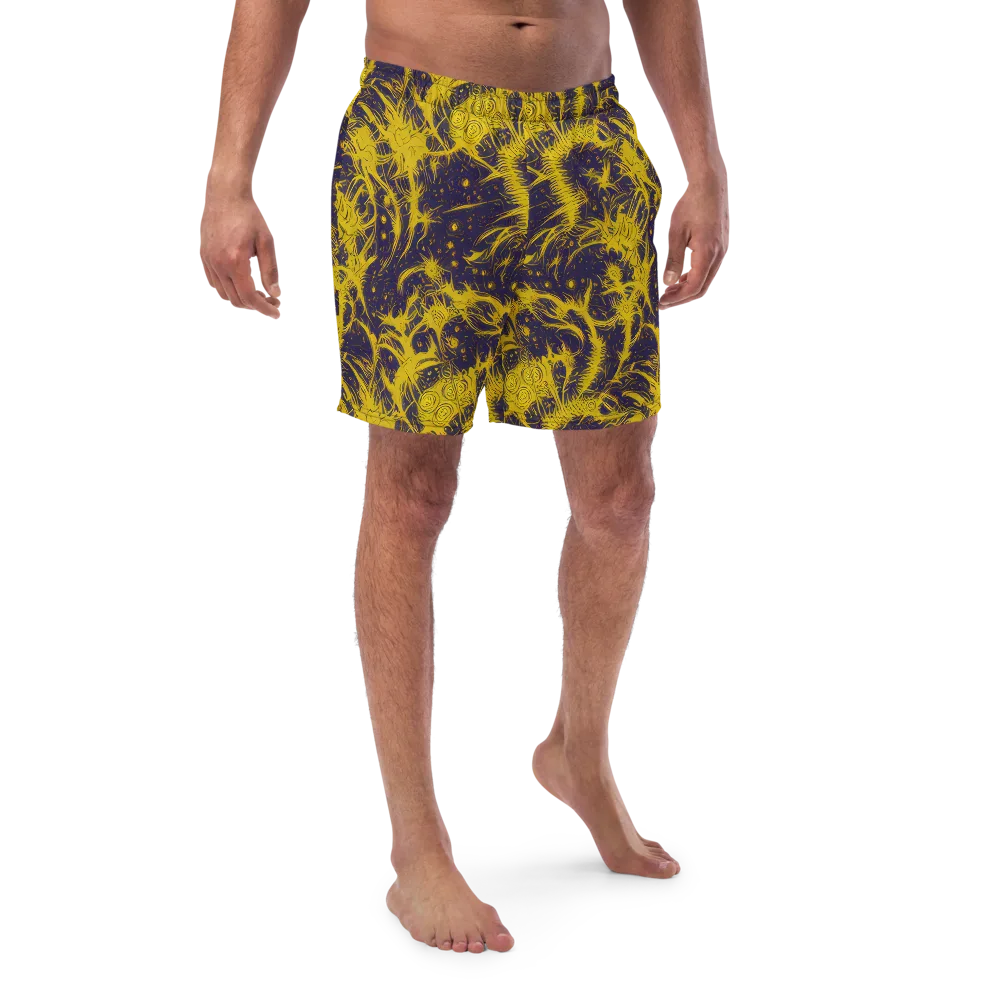 Golden Thornspell on Swim Trunks — Front