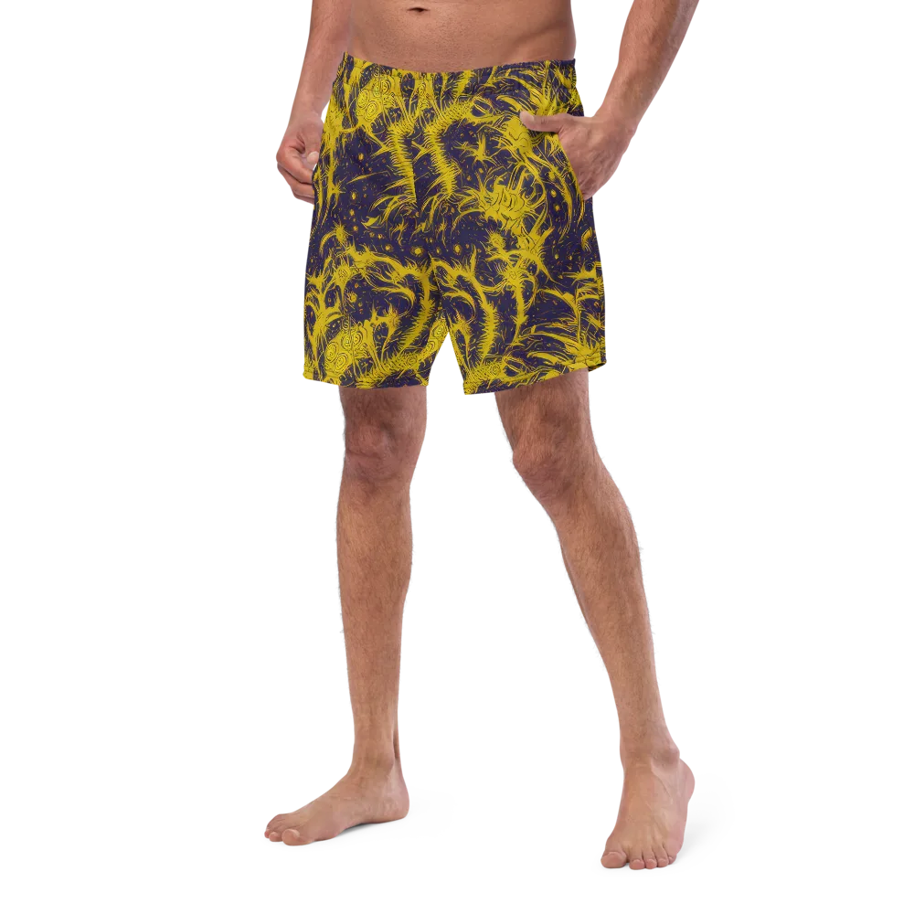Golden Thornspell on Swim Trunks — Left Front
