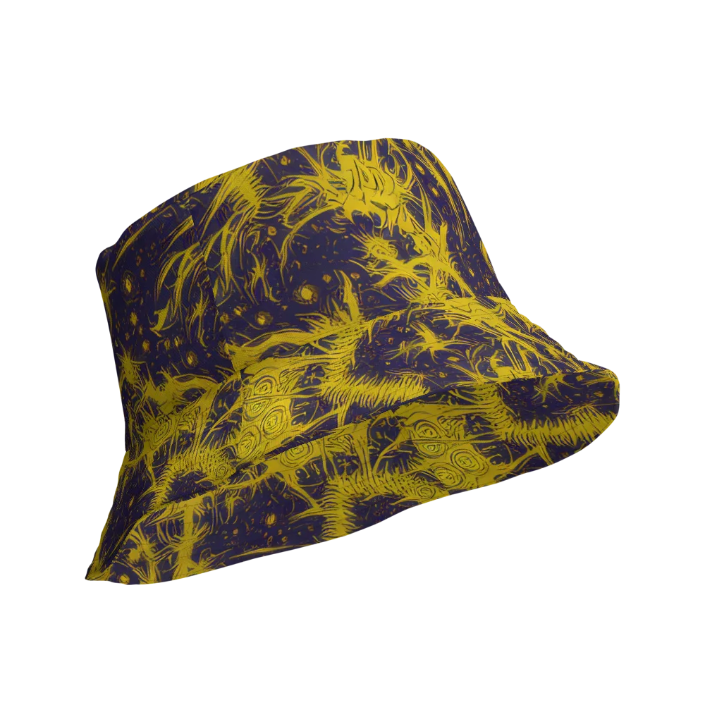 Golden Thornspell on Reversible Bucket Hat — Product details Outside