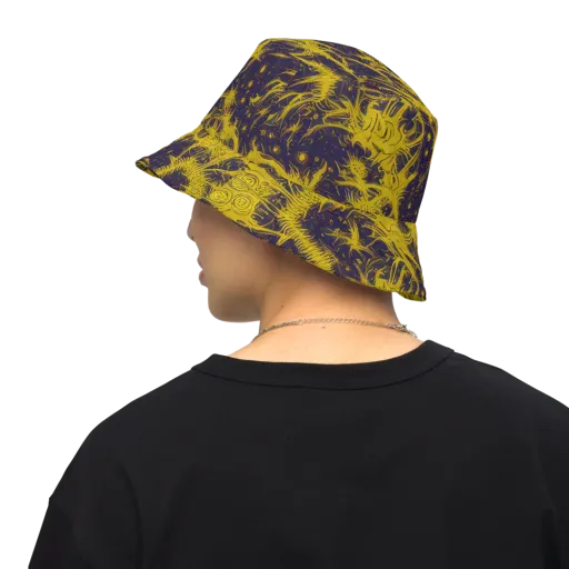Golden Thornspell on a Reversible Bucket Hat