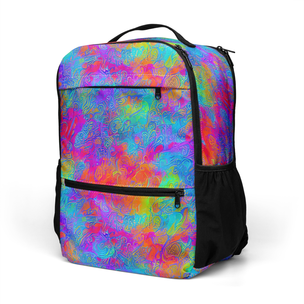 Acid Azure on Utility Backpack — Left Front