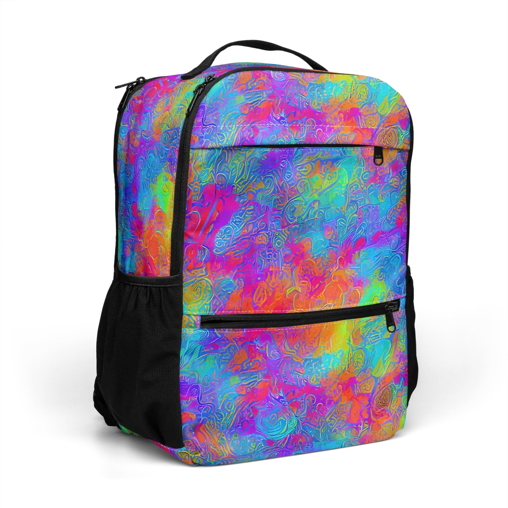 Acid Azure on Utility Backpack — Right Front