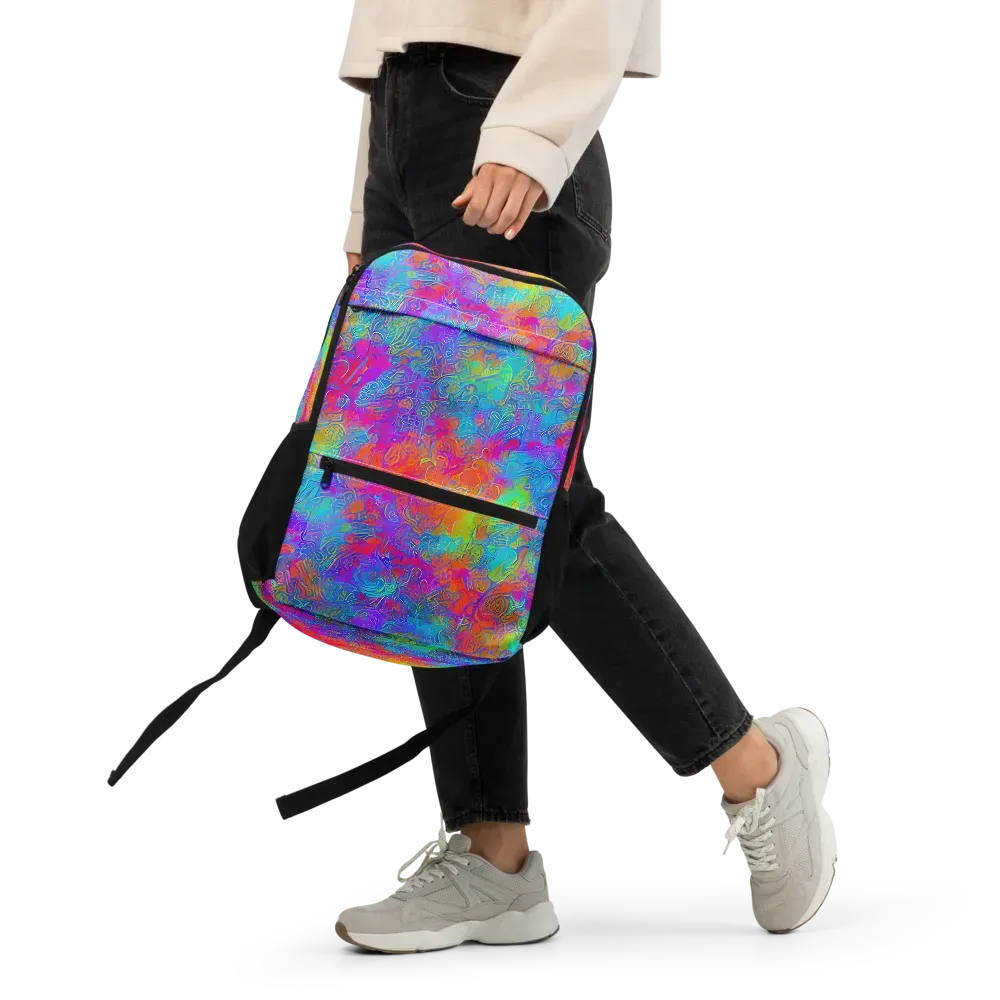 Acid Azure on Utility Backpack — Front