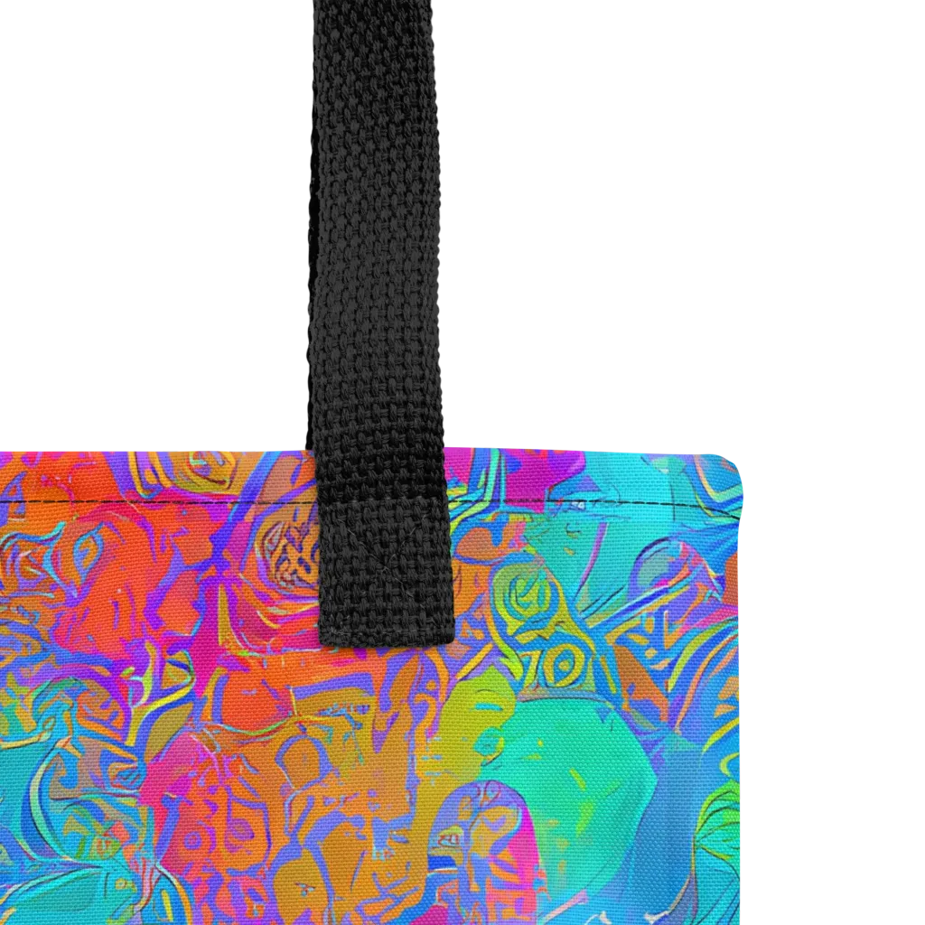 Acid Azure on Tote Bag — Product details