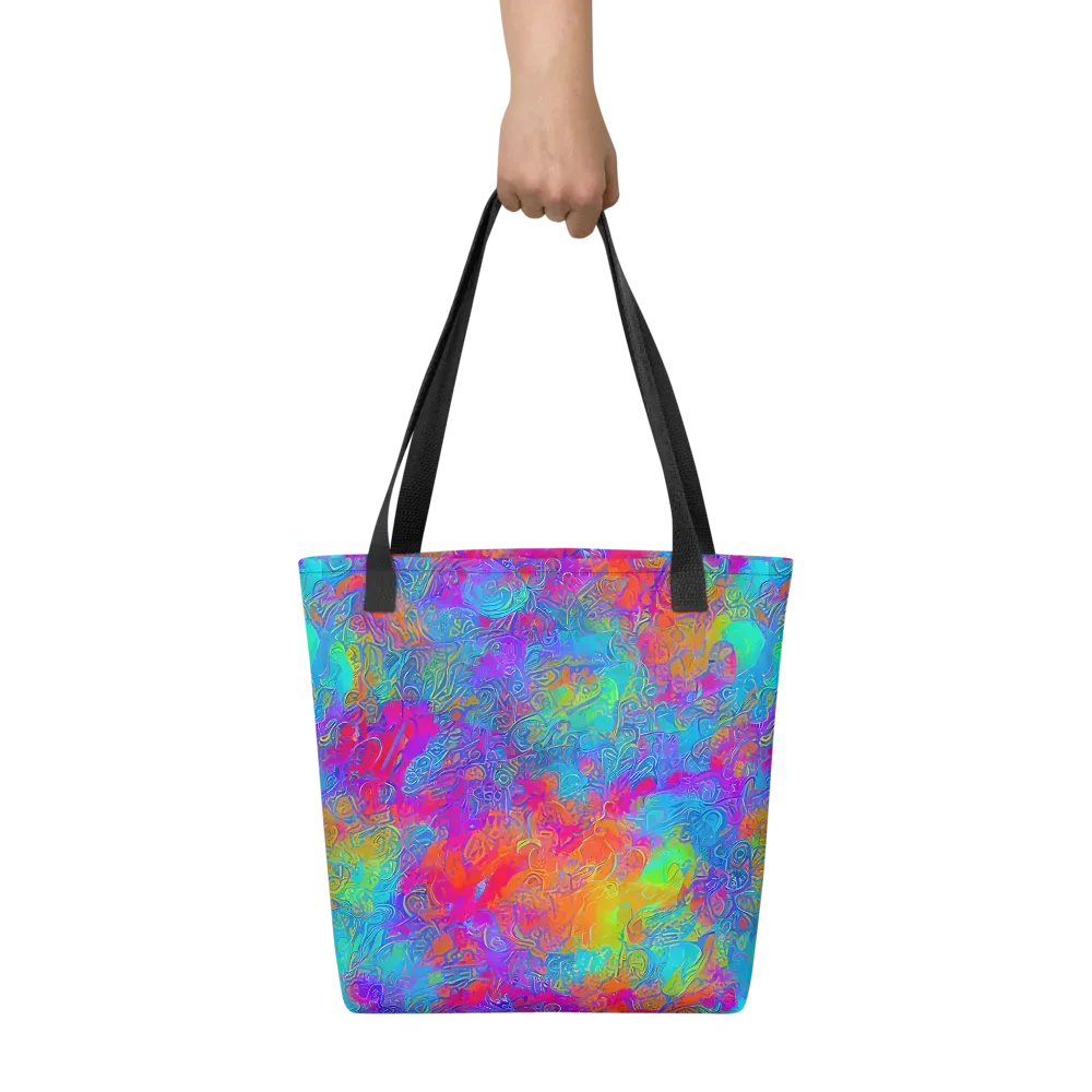 Acid Azure on Tote Bag — Front