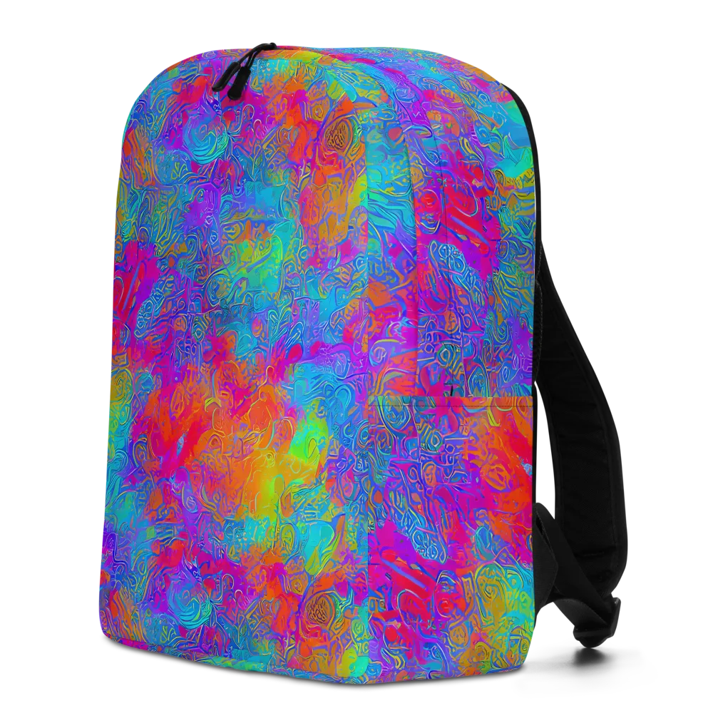 Acid Azure on Minimalist Backpack — Left
