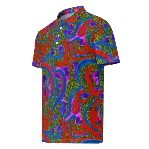 Limewire Dream on a Men's Slim Fit Polo Shirt