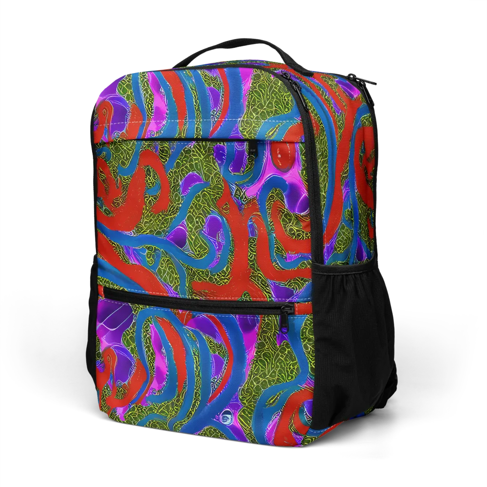Limewire Dream on Utility Backpack — Left Front
