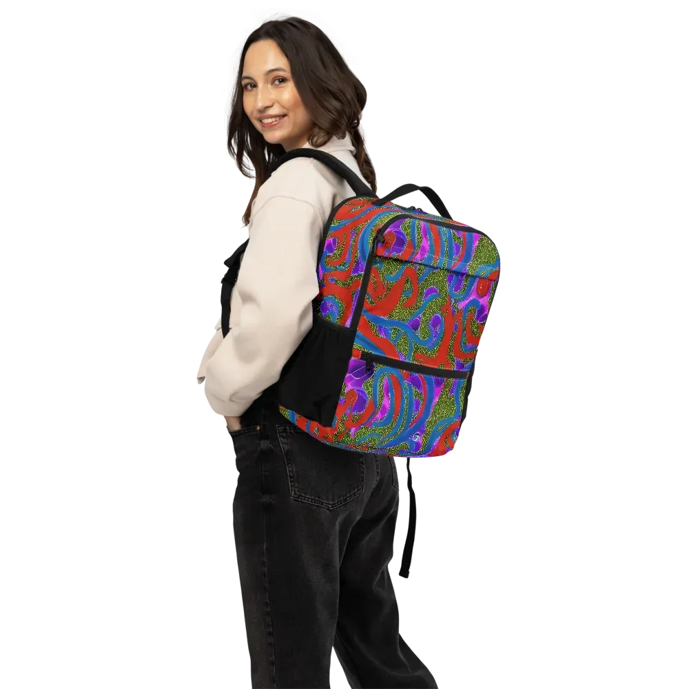 Limewire Dream on Utility Backpack — Back