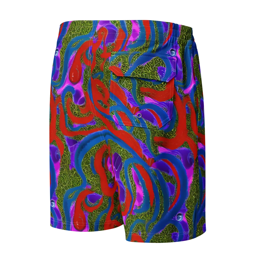 Limewire Dream on Men's Board Shorts — Back