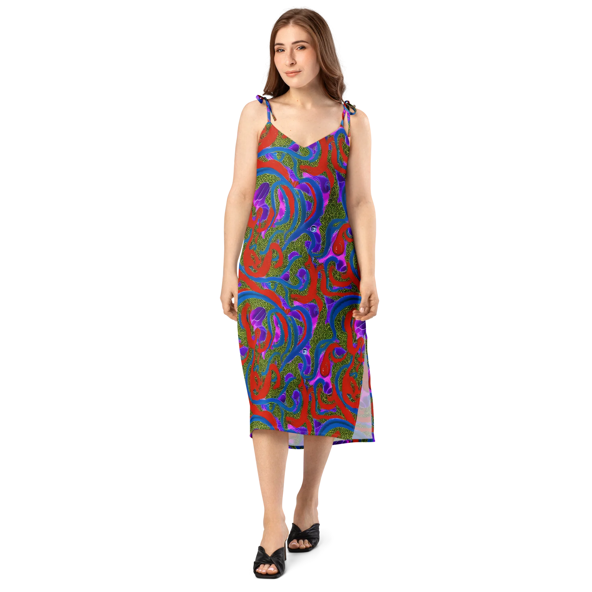 Limewire Dream on Slip Dress — Front