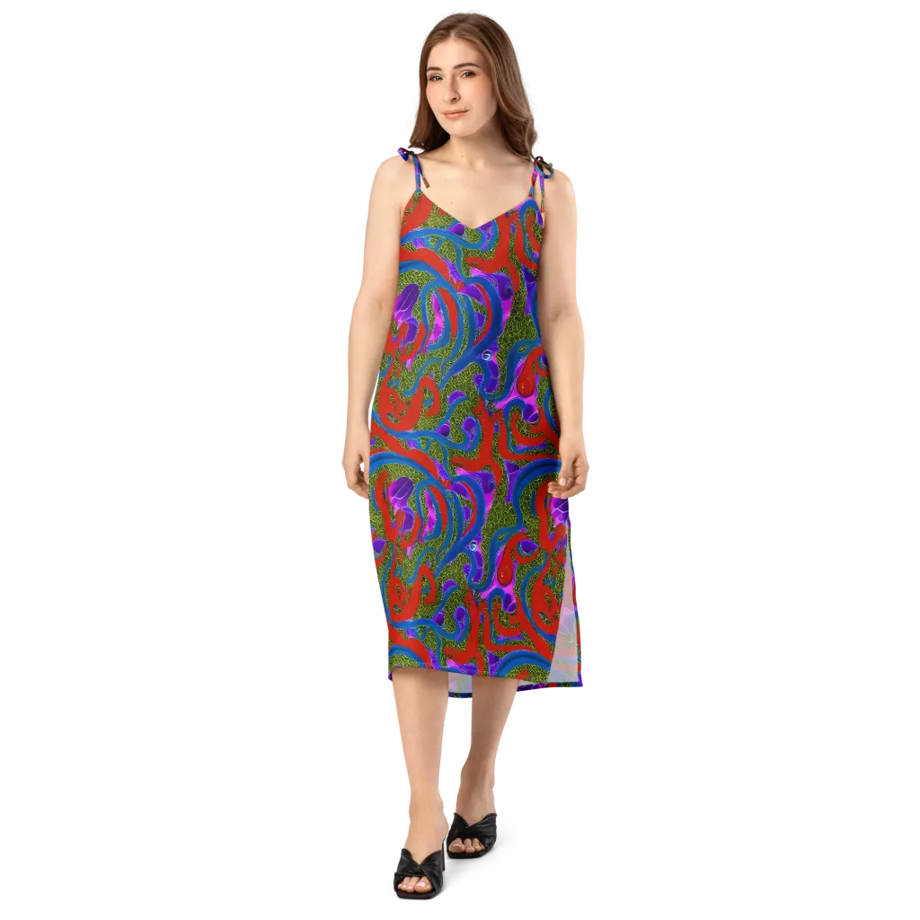 Limewire Dream on Slip Dress — Front