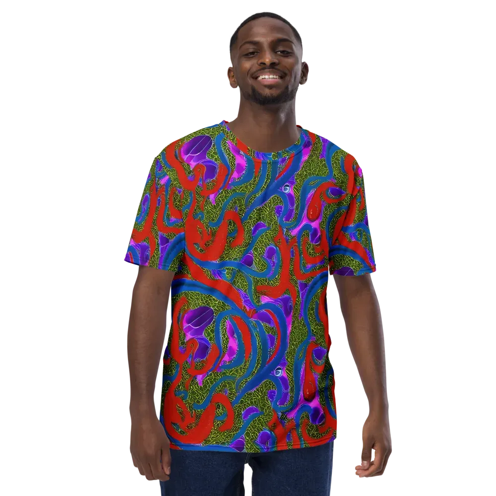 Limewire Dream on Men's Crew Neck T-Shirt — Front